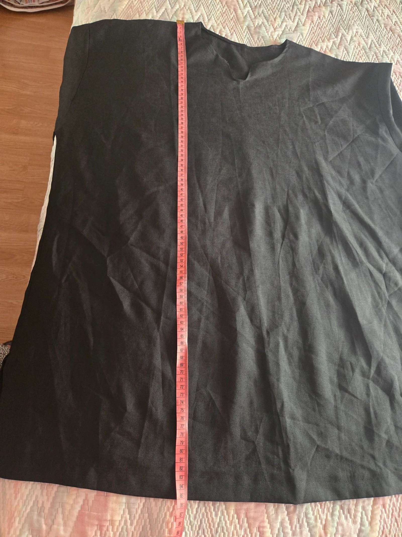 Vestido túnica preto 4xl – photo 8